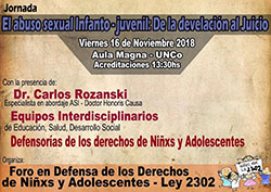 JORNADA SOBRE ABUSO SEXUAL INFANTO-JUVENIL